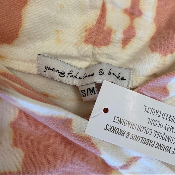 NWT Young Fabulous & Broke Raissa Hoodie S/M, M/L - Picture 5 of 6